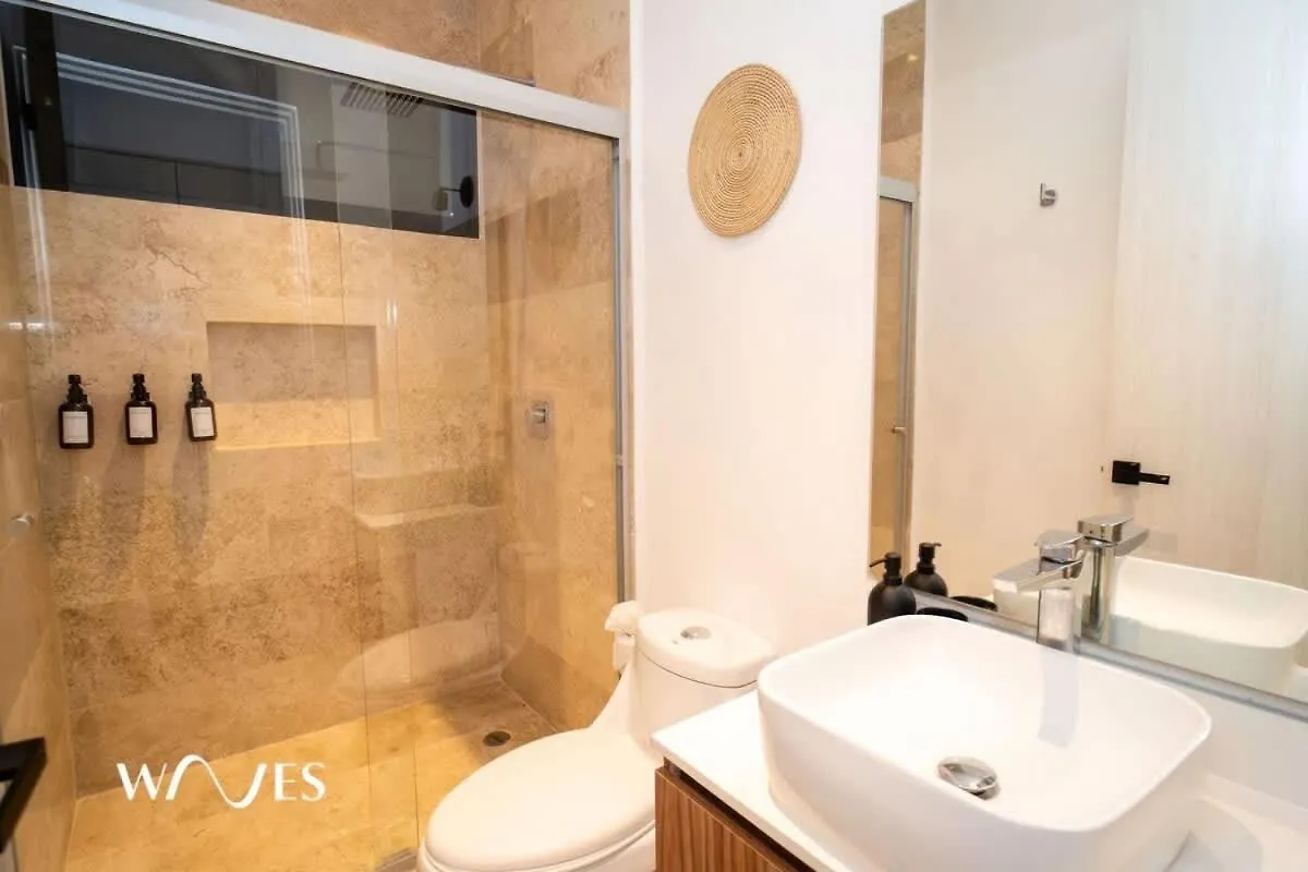 Prime Location 2 Bedroom Apartment With Natural Ligthed & Lx Amenities By Waves Management Tulum Holiday home