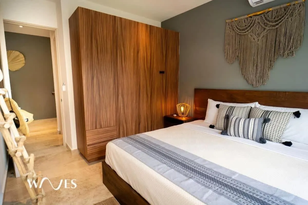Prime Location 2 Bedroom Apartment With Natural Ligthed & Lx Amenities By Waves Management Tulum