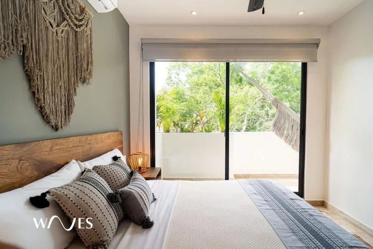 Prime Location 2 Bedroom Apartment With Natural Ligthed & Lx Amenities By Waves Management Tulum