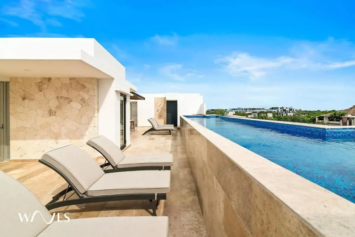 Prime Location 2 Bedroom Apartment With Natural Ligthed & Lx Amenities By Waves Management Tulum 0*,